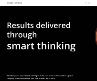 Calibrecandor.co.nz(Smart thinking) Screenshot