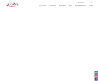 Calibreuk.com(Calibre UK Ltd) Screenshot