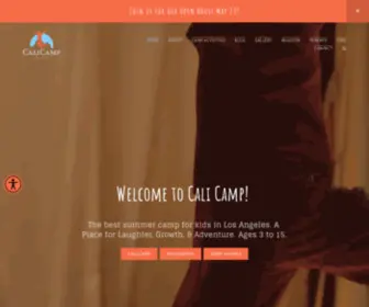 Calicamp.com(Cali Camp) Screenshot