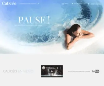 Caliceo.com(Espace balnéo) Screenshot