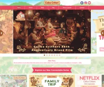 Calicocritters.com(Calico Critters) Screenshot