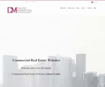 Calicomarketing.com(Best Commercial Real Estate Websites) Screenshot