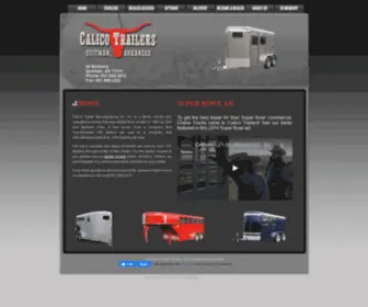 Calicotrailers.com(Calico Trailers) Screenshot