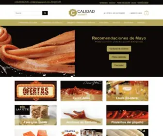 Calidadgourmet.com(Calidad Gourmet) Screenshot