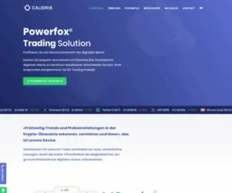 Calidrisfintech.com(Calidris Fintech AG) Screenshot