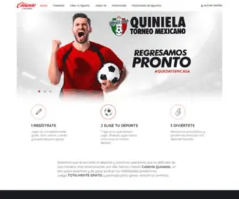 Calientequinielas.com(Quinielas Caliente) Screenshot