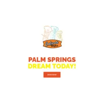 Calientetropics.com(Caliente Tropics Resort Hotel) Screenshot
