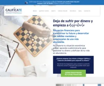 Calificate.com(Califícate) Screenshot