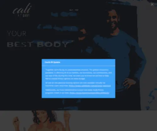 Califitbody.com(California Fit Body) Screenshot