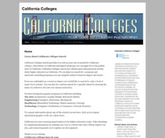 California-Colleges-Search.com(California Colleges) Screenshot