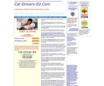 California-Drivers-ED.com(California Drivers ED) Screenshot