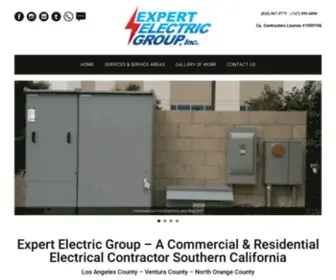 California-Electric.com(Commercial & Residential Electrical Contractor & Electrician Woodland Hills) Screenshot