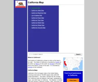 California-Map.org(California Map) Screenshot
