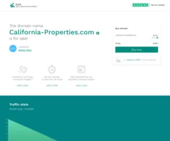 California-Properties.com(Northern california real estate) Screenshot