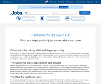 California.jobs(Find California Jobs Near Me on California Jobs) Screenshot