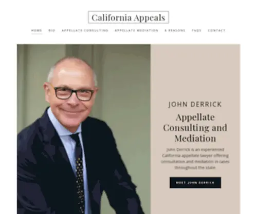 Californiaappeals.com(John Derrick) Screenshot