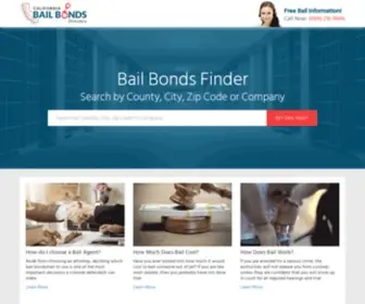 Californiabailbondsdirectory.com(A comprehensive directory of the Bail Bond Companies in California) Screenshot