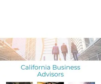 Californiabusinessadvisors.com(California Business Advisors) Screenshot