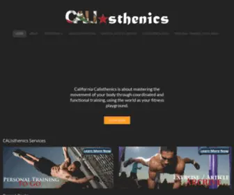 Californiacalisthenics.com(California Calisthenics) Screenshot