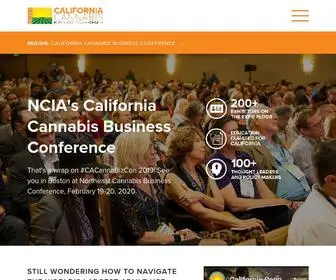 Californiacannabisbusinessconference.com(California Cannabis Business Conference) Screenshot