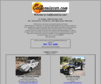 Californiacar.com(Collector Cars For Sale) Screenshot