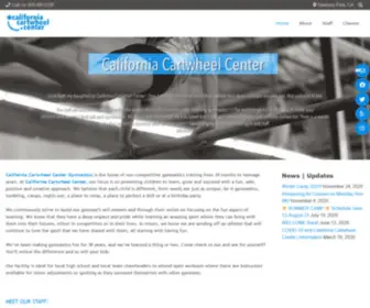 Californiacartwheelcenter.com(California Cartwheel Center Gymnastics) Screenshot