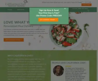 Californiachef.com(California Chef Services) Screenshot