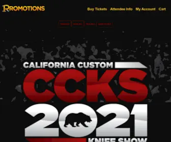 Californiacustomknifeshow.com(Californiacustomknifeshow) Screenshot