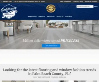 Californiadesigns.com(Flooring store in Palm Beach) Screenshot