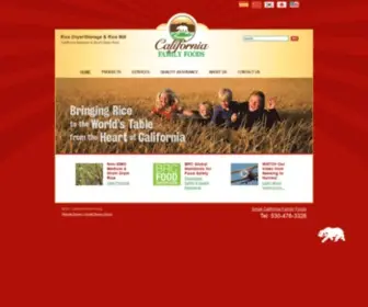 Californiafamilyfoods.com(California Family Foods) Screenshot