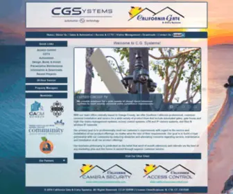 Californiagate.com(California Gate & Entry Systems) Screenshot