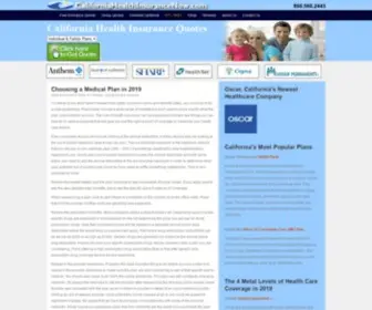 Californiahealthinsurancenow.com(California Health Insurance Quotes) Screenshot