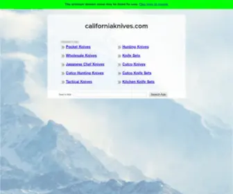 Californiaknives.com(California Knives) Screenshot