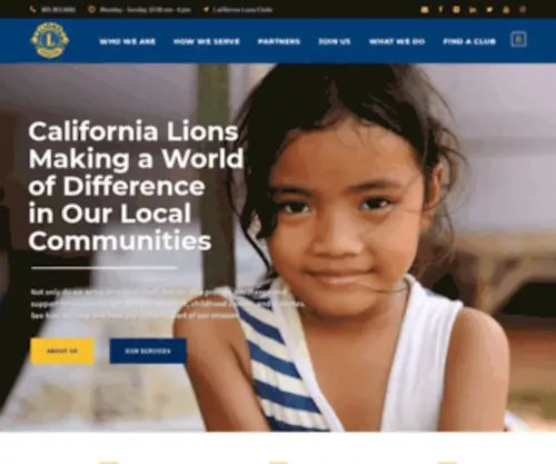 Californialions.org(California Lions) Screenshot