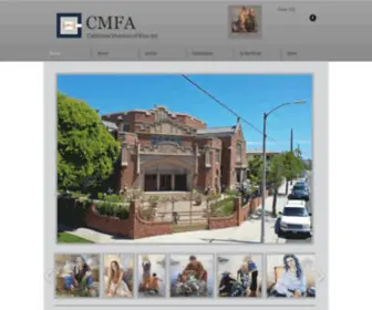 Californiamuseumoffineart.com(California Museum of Fine Art) Screenshot