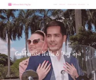 Californianailsandayspa.com(California Nails & Day Spa) Screenshot