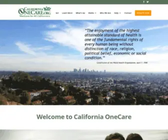 Californiaonecare.org(California OneCare) Screenshot