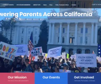 Californiaparentsunited.org(My Site) Screenshot