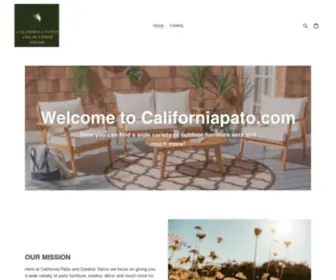 Californiapatiodecor.com(California) Screenshot