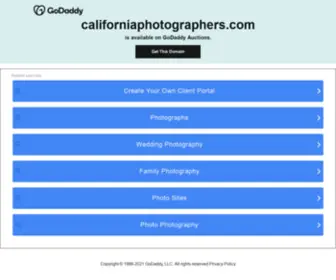 Californiaphotographers.com(California Wedding Photographers) Screenshot