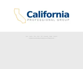 Californiaprofessionalgroup.com(Californiaprofessionalgroup) Screenshot