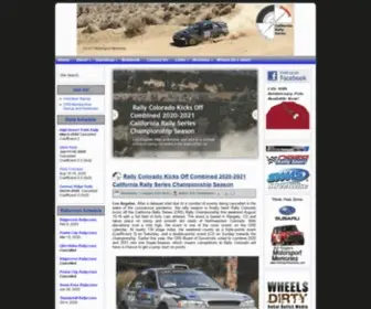 Californiarallyseries.com(The California Rally Series) Screenshot