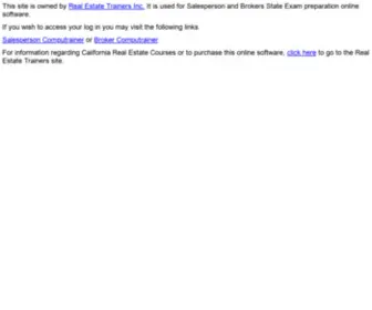 Californiarealestatecourses.com(California Real Estate Courses) Screenshot