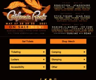 Californiarootsfestival.com(Cali RootsCalifornia Roots Music & Art Festival) Screenshot