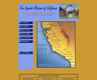 Californias-Missions.org(A California Missions Resource Website) Screenshot