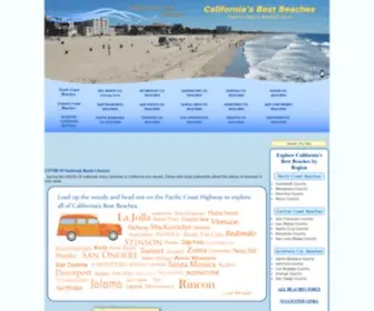 Californiasbestbeaches.com(California's Best Beaches) Screenshot