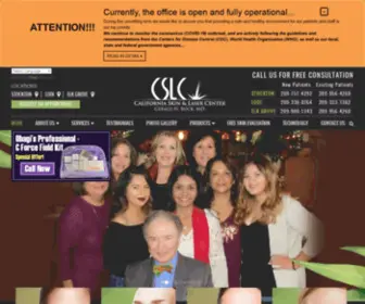 Californiaskinlaser.com(Dermatologist Stockton) Screenshot