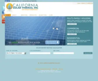 Californiasolarthermal.com(Californiasolarthermal) Screenshot