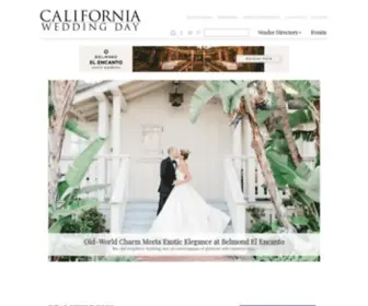 Californiaweddingday.com(California Wedding Day) Screenshot