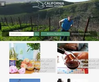 Californiawineryadvisor.com(California Wineries) Screenshot